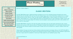 Desktop Screenshot of classiccreationssmocking.com
